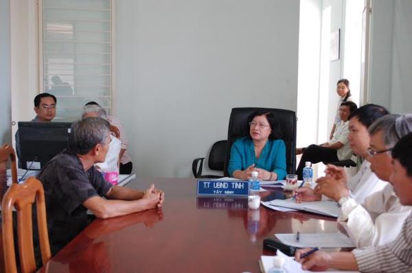 Chủ tịch UBND tỉnh tiếp công dân định kỳ tháng 2.2015